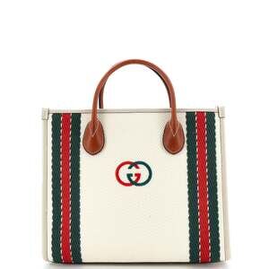 Gucci Interlocking G Web Tote #240930G19B